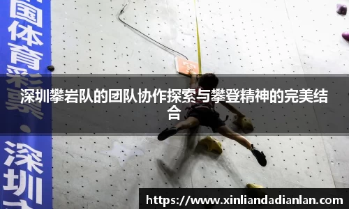 深圳攀岩队的团队协作探索与攀登精神的完美结合